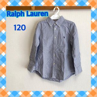 ラルフローレン(Ralph Lauren)のラルフローレン チェックシャツ　キッズ　男の子　120cm(ブラウス)