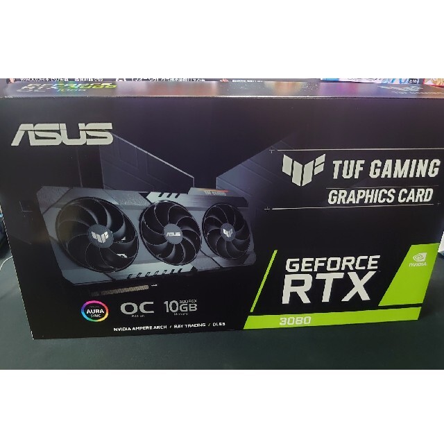 ASUS RTX 3080 TUF GAMING nonLHR 非LHRPCパーツ