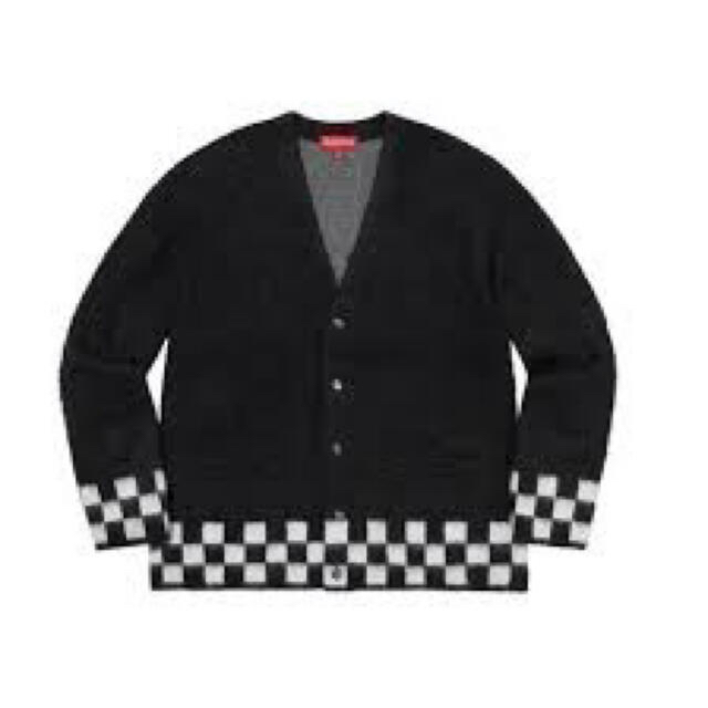 Supreme Brushed Checkerboard Cardigan