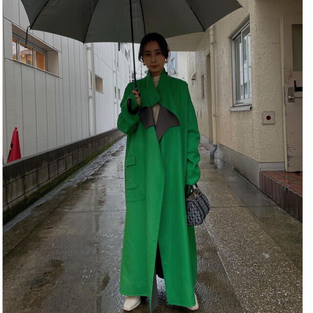 ameri REVERSIBLE STAND COLLAR COAT