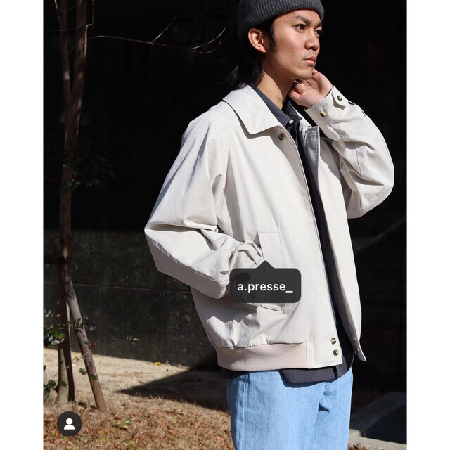 2 a presse 22ss ハリントンジャケット | hartwellspremium.com