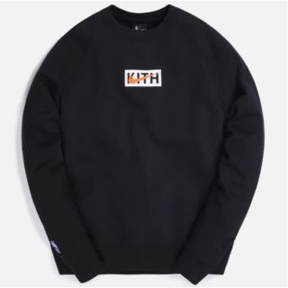 KITH NIKE KNICKS FLEECE CREWNECK BLACK M(スウェット)