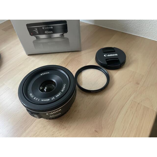 【美品】ef40mm f2.8 stm NDフィルター付