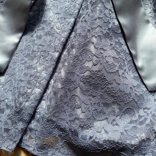 ベビードレス　シルバーグレー キッズ/ベビー/マタニティのベビー服(~85cm)(ロンパース)の商品写真