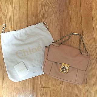 クロエ(Chloe)の専用ページです！お値下げ♡クロエ エルシー チェーンバッグ ピンクベージュ(ショルダーバッグ)