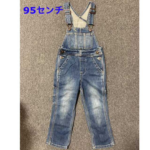 babyGAP(ベビーギャップ)の【Gap】オーバーオール （95cm/3years）&ロンT（110cm） キッズ/ベビー/マタニティのキッズ服男の子用(90cm~)(パンツ/スパッツ)の商品写真