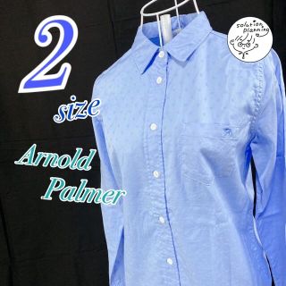 アーノルドパーマー(Arnold Palmer)の【Arnold Palmer☆超美品】小花柄がさりげない爽やかなシャツ♬︎(シャツ/ブラウス(長袖/七分))