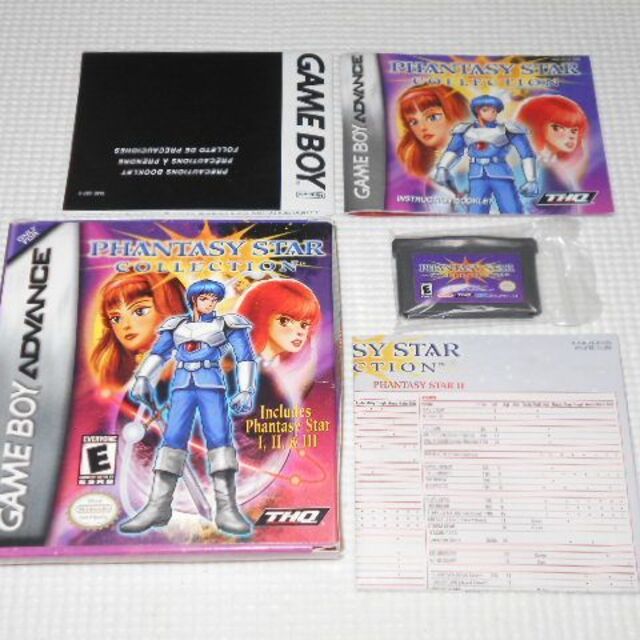 ゲームボーイアドバンス(ゲームボーイアドバンス)のGBA★PHANTASY STAR COLLECTION 海外版 エンタメ/ホビーのゲームソフト/ゲーム機本体(携帯用ゲームソフト)の商品写真