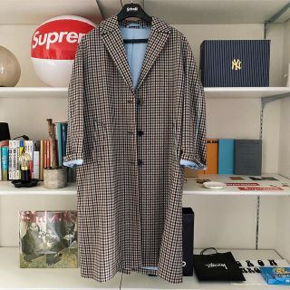 アクネ(ACNE)のAcne Studios チェック　コート(チェスターコート)