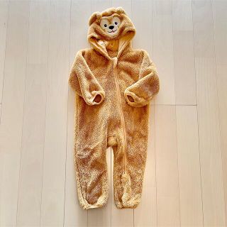 ディズニー(Disney)の公式　ダッフィー　ロンパース　カバーオール　美品(カバーオール)