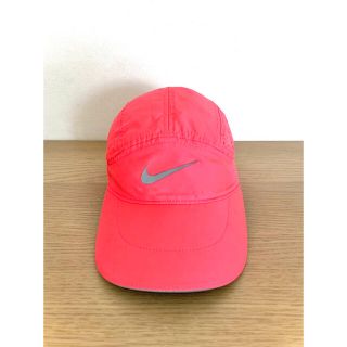 ナイキ(NIKE)の【美品】NIKE／ナイキ『エアロビルエリートツイルキャップ』ピンク／廃番／希少(キャップ)