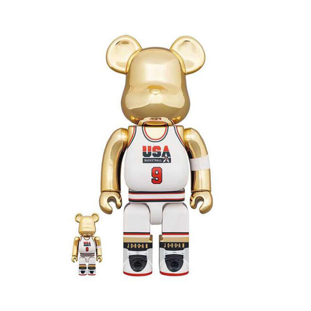 MEDICOM TOY(メディコムトイ)のBE@RBRICK MichaelJordan ベアブリック マイケルジョーダン エンタメ/ホビーのフィギュア(その他)の商品写真