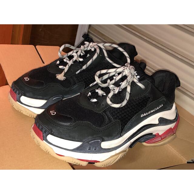 BALENCIAGA Triple S トリプルS スニーカー ブラック 黒