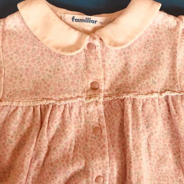 familiar(ファミリア)のファミリア　ロンパース　70 キッズ/ベビー/マタニティのベビー服(~85cm)(ロンパース)の商品写真