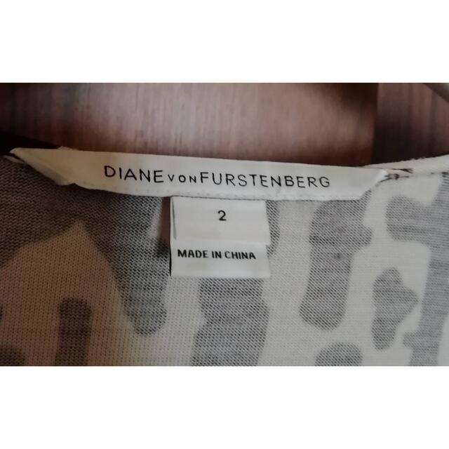 DIANE von FURSTENBERG(ダイアンフォンファステンバーグ)のDIANE VON FURSTENBERG ラップドレス　ワンピース レディースのワンピース(ひざ丈ワンピース)の商品写真