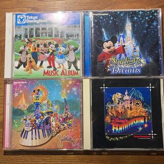 ディズニー(Disney)の【4枚セット】東京ディズニーランド　ショーパレCD(キッズ/ファミリー)