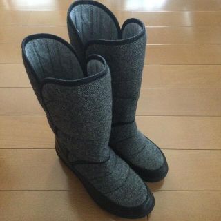 アウトドア(OUTDOOR)のアウトドア　スノーブーツ　ツイード　美品(ブーツ)