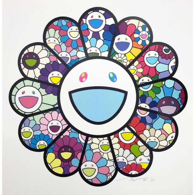 完売】 パステルカラーのお花達 村上隆 Zingaro ED100 版画 - kajal.pl