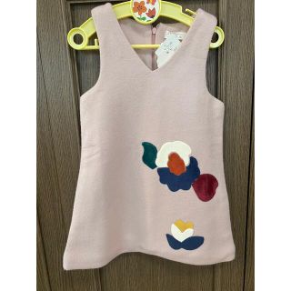 ザラキッズ(ZARA KIDS)のenchant petit ワンピース/ジャンバースカートサイズ100(ワンピース)