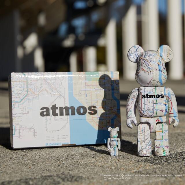 atmos(アトモス)のBE@RBRICK atmos SUBWAY 100％ & 400％ エンタメ/ホビーのエンタメ その他(その他)の商品写真