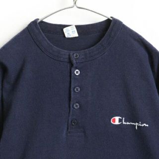 Champion - 80's USA製 ビンテージ □ チャンピオン ヘンリーネック ...