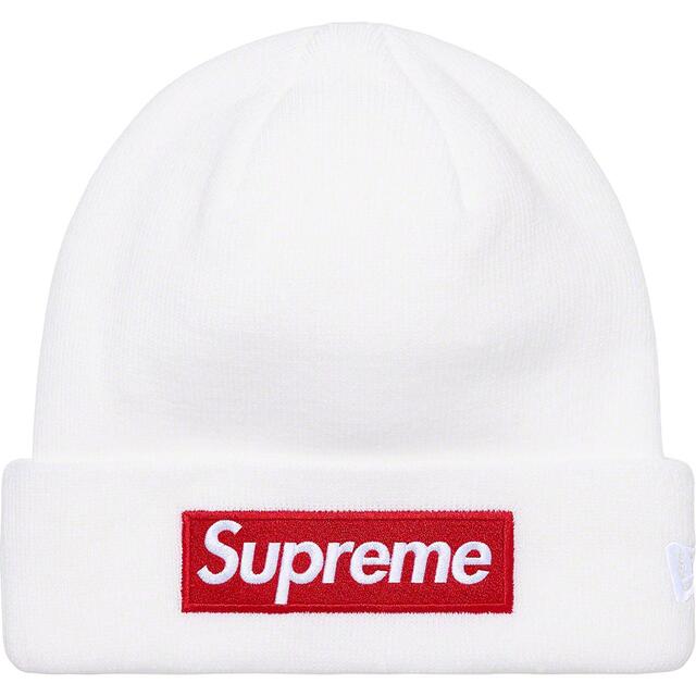 Supreme(シュプリーム)のSupreme New Era® Box Logo Beanie "White" メンズの帽子(ニット帽/ビーニー)の商品写真