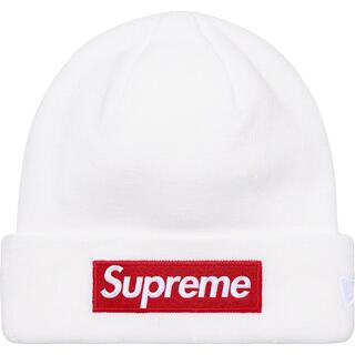 シュプリーム(Supreme)のSupreme New Era® Box Logo Beanie "White"(ニット帽/ビーニー)