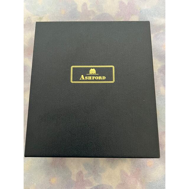 アシュフォード ASHFORD  ヘリテイジ ミニ６ネイビー メンズのファッション小物(手帳)の商品写真