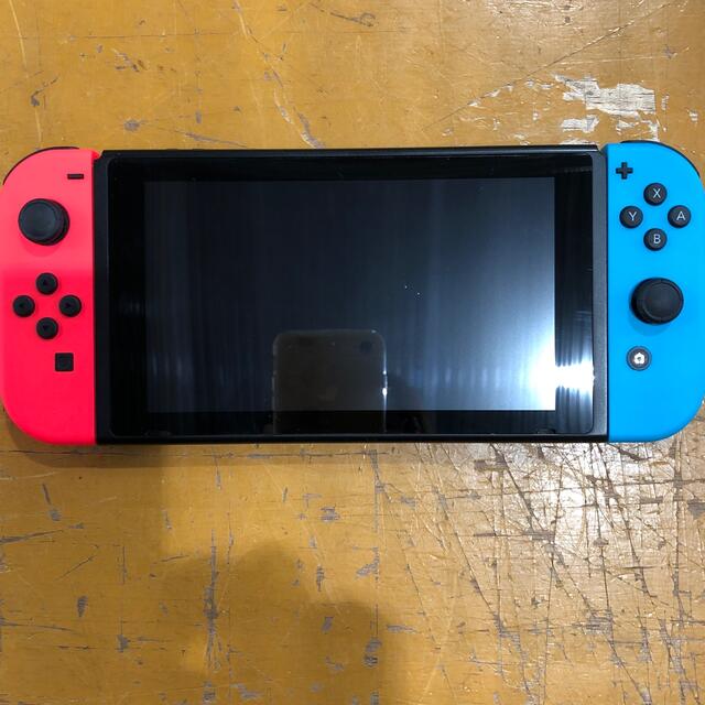 任天堂 Switch Joy-Con (L) ネオンブルー/ (R) ジャンク品エンタメホビー