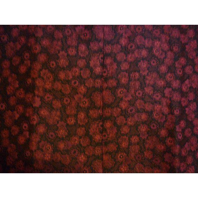 道行き　黒にピンク系の花模様 レディースの水着/浴衣(その他)の商品写真