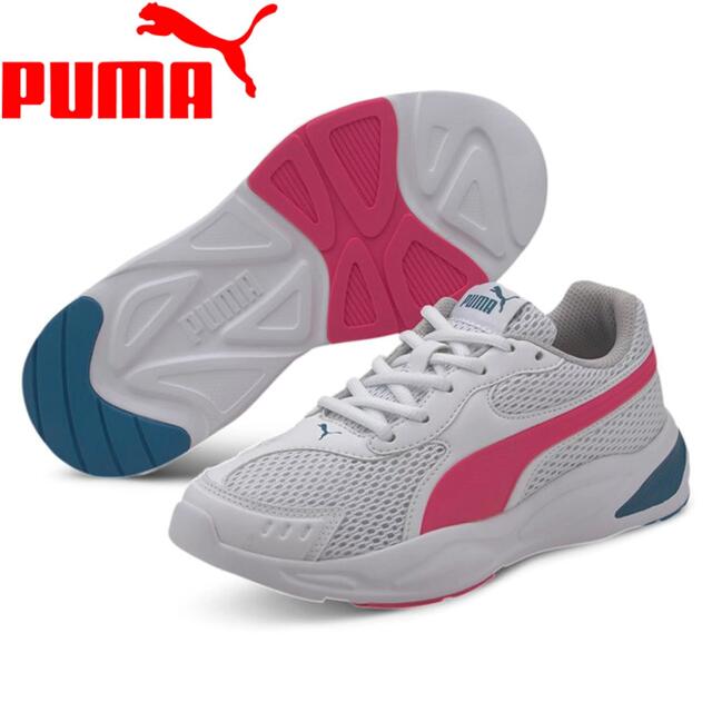 PUMA(プーマ)のプーマ 90s Runner Mesh Jr 372926-06 22.5cm キッズ/ベビー/マタニティのキッズ靴/シューズ(15cm~)(スニーカー)の商品写真