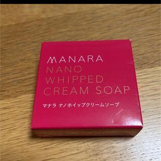 マナラ(maNara)のマナラ ナノホイップクリームソープ 60g(洗顔料)