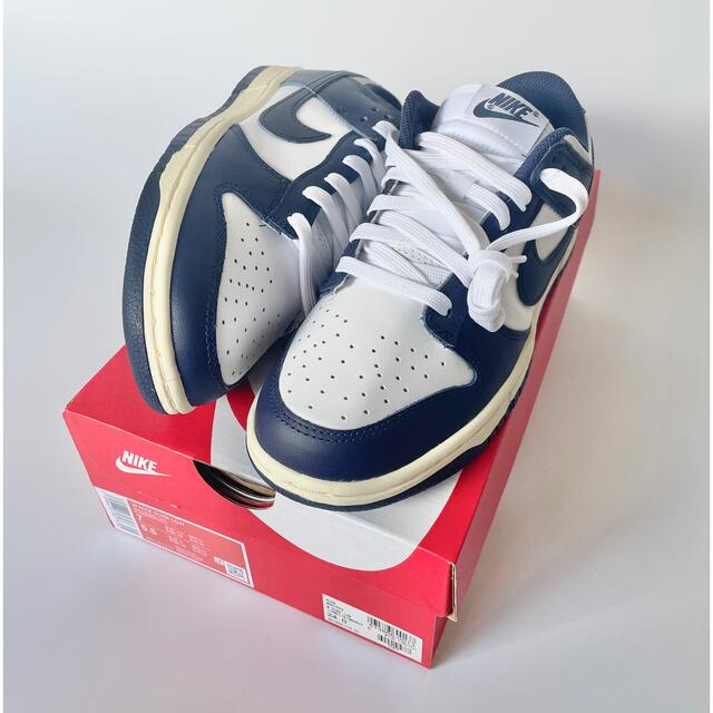 Nike dunk wmns low vintage navy