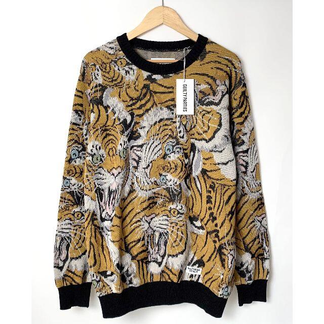 WACKO MARIA TIM LEHI JACQUARD SWEATER Lニット/セーター