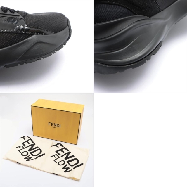 FENDI(フェンディ)のフェンディ ズッカ メッシュ 5 ブラック メンズ スニーカー メンズの靴/シューズ(スニーカー)の商品写真