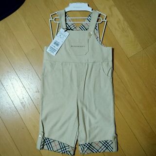 バーバリー(BURBERRY)の新品♡バーバリー　オーバーオール　90(パンツ/スパッツ)