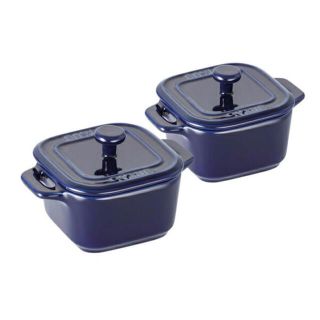 ストウブ(STAUB)のストウブ エクストラミニ スクエアココット 2pcs (容器)