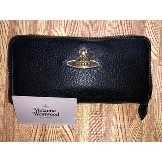 ヴィヴィアンウエストウッド(Vivienne Westwood)のヴィヴィアン  ブラック　レザー(折り財布)
