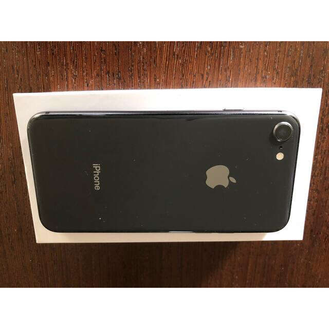 iPhone 8 イヤホン Space Gray 256GB SIMフリー