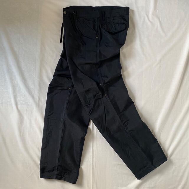 90s ARMANI JEANS Nylon Wide Trouser