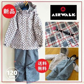 エアウォーク(AIRWALK)の送料込 新品★AIRWALK 120cmスキー スノボ ウエア 上下セット(ジャケット/上着)