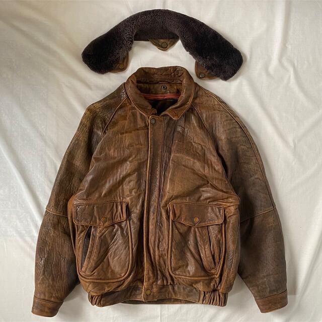 Vintage Lamb Leather 羊革 ムートンジャケット ラムレザー | www