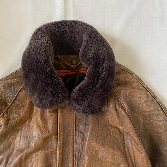 Vintage Lamb Leather 羊革 ムートンジャケット ラムレザー | www