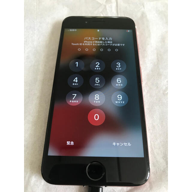 iPhone(アイフォーン)のiPhone7 純正フロントパネル 黒 LCD 画面 スマホ/家電/カメラのスマートフォン/携帯電話(その他)の商品写真