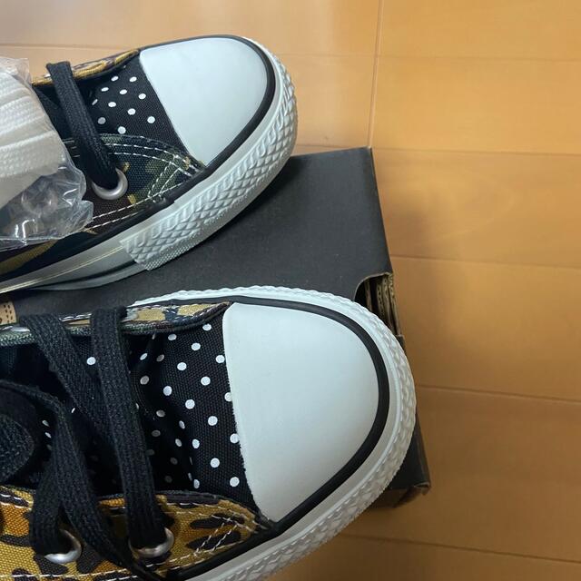 X-girl(エックスガール)の【新品・未使用】x-girl × converse ハイカットスニーカー24cm レディースの靴/シューズ(スニーカー)の商品写真