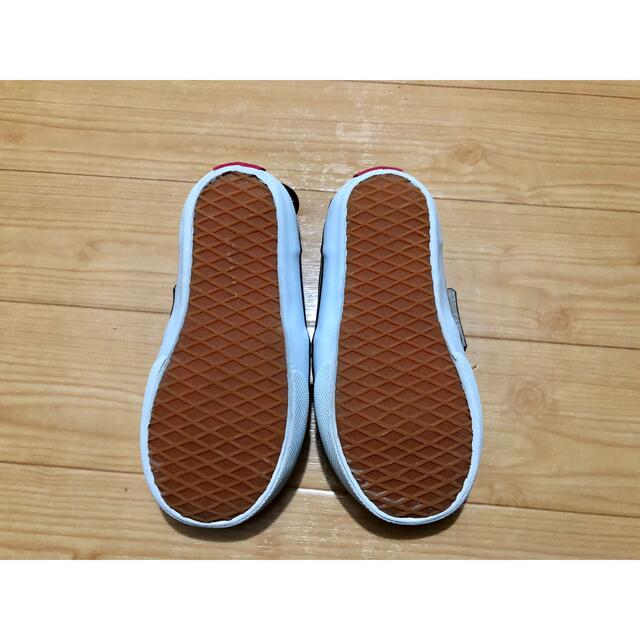 VANS(ヴァンズ)のバンズ　スリッポン　ほぼ新品 キッズ/ベビー/マタニティのキッズ靴/シューズ(15cm~)(スリッポン)の商品写真