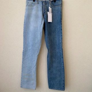 マルタンマルジェラ(Maison Martin Margiela)のレア！【Maison Margiela 10】リメイクデニムパンツ 32(デニム/ジーンズ)