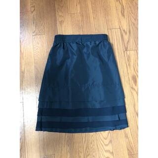 オリヒカ(ORIHICA)の紺色のスカート(ひざ丈スカート)