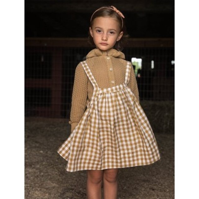 美品】Soor ploom Eloise Pinafore Gingham 美品】Soor ploom Eloise Pinafore Gingham