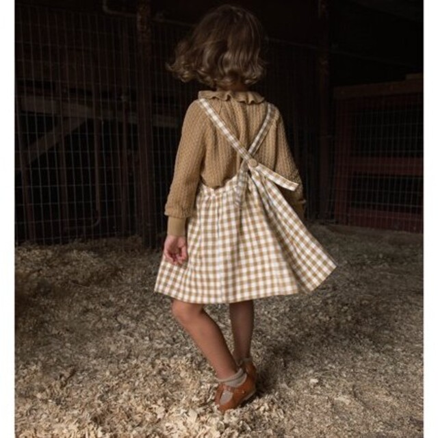 美品】Soor ploom Eloise Pinafore Gingham 美品】Soor ploom Eloise Pinafore Gingham